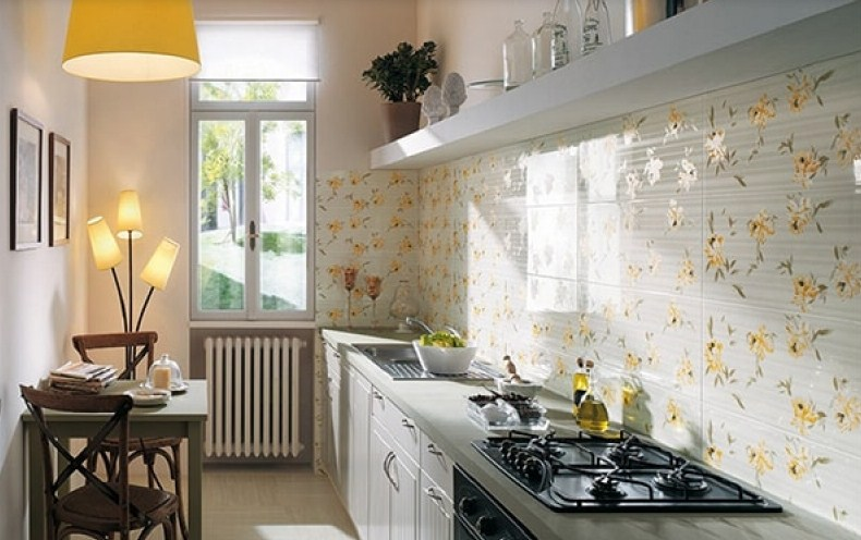 Contoh furnitur dapur kecil dan sempit