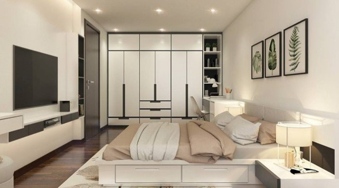 Desain kamar tidur yang indah dan modern