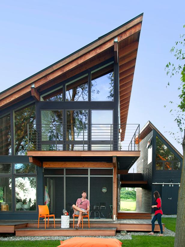 Desain Atap Rumah Minimalis 2 Lantai Miring