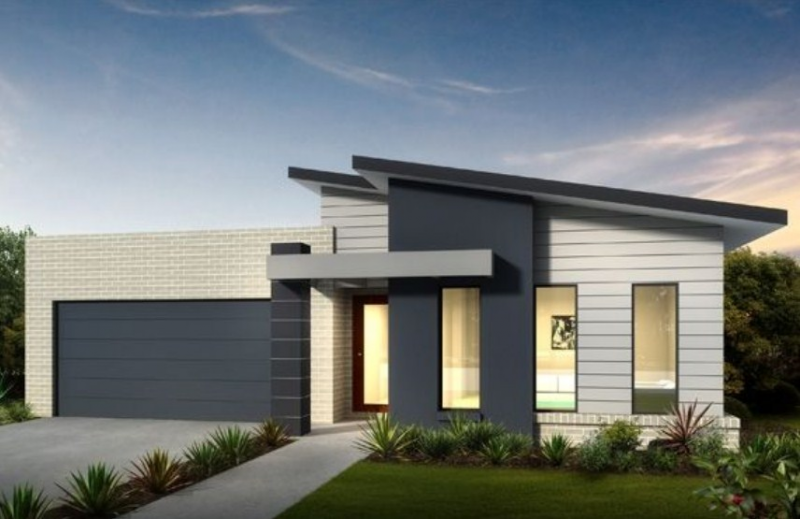 Desain Rumah Atap Miring Minimalis