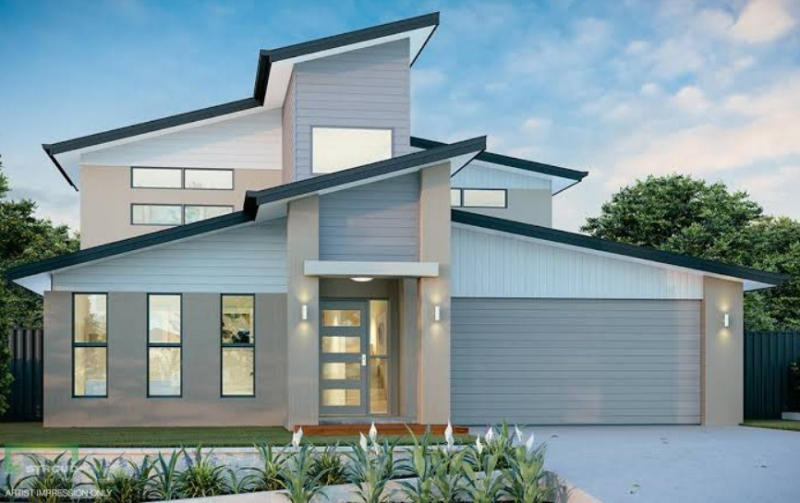 Model Atap Miring Rumah Minimalis