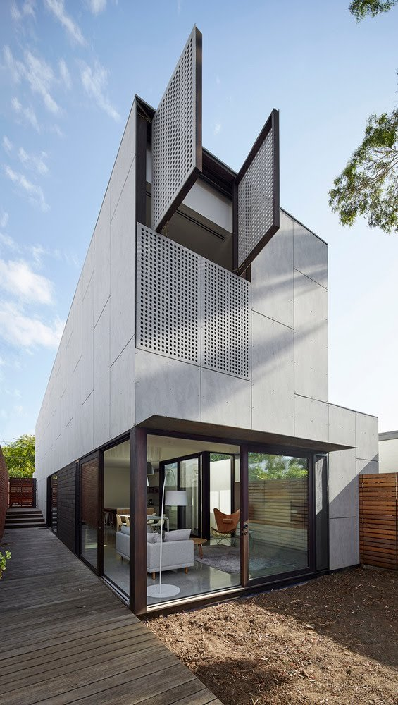 Desain Rumah 2 Lantai Minimalis Serba kotak