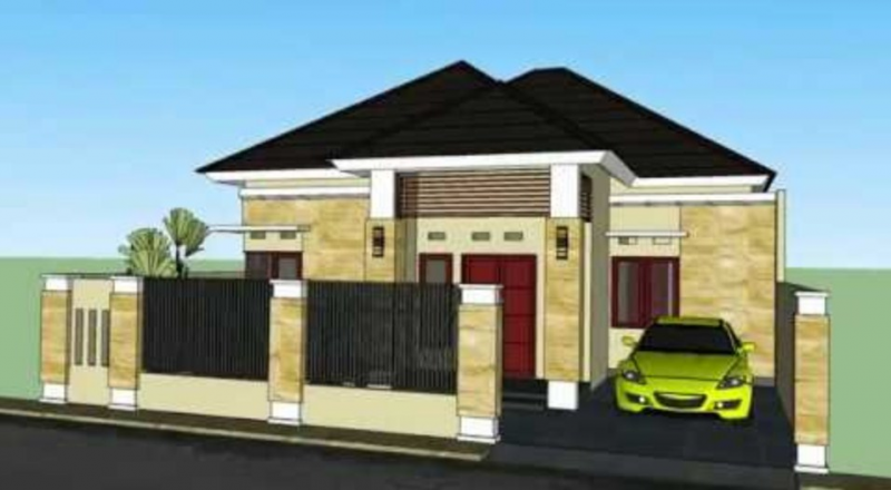 Desain Rumah 10 x 15 Minimalis