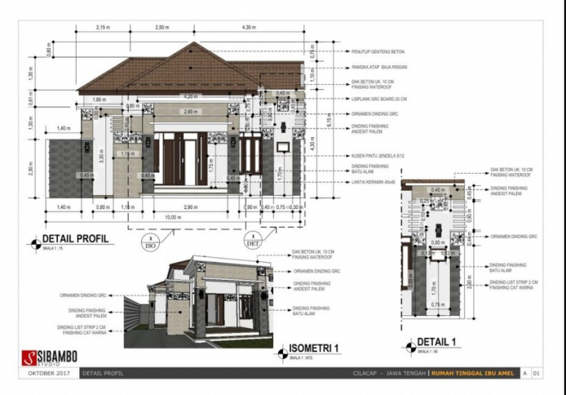 Gambaran Desain Rumah 10 x 15