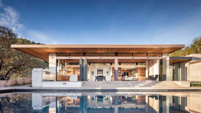 Desain atap rumah mewah modern