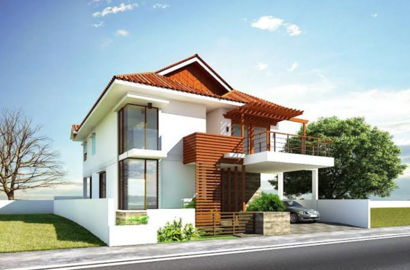 Rumah atap pelana minimalis