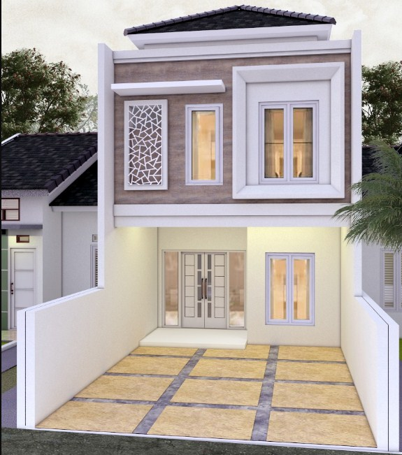 Contoh Desain Rumah 5 x 15 Minimalis