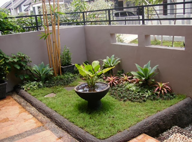 Desain taman depan rumah