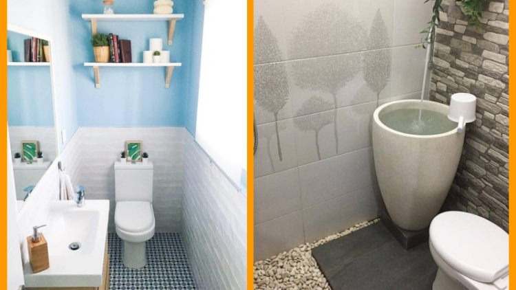 Desain kamar mandi untuk Rumah 5 x 6