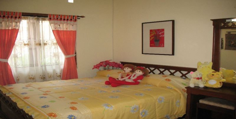 Desain kamar tidur utama untuk Rumah 5 x 7