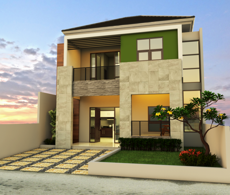 30 Gambar Desain Rumah 8 x 12 Meter Minimalis Desain id