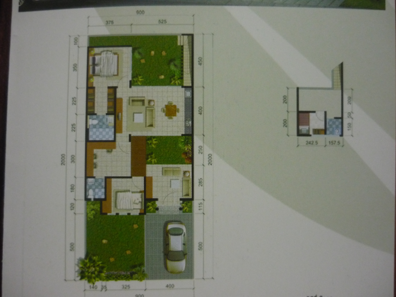 Desain Rumah 8x8