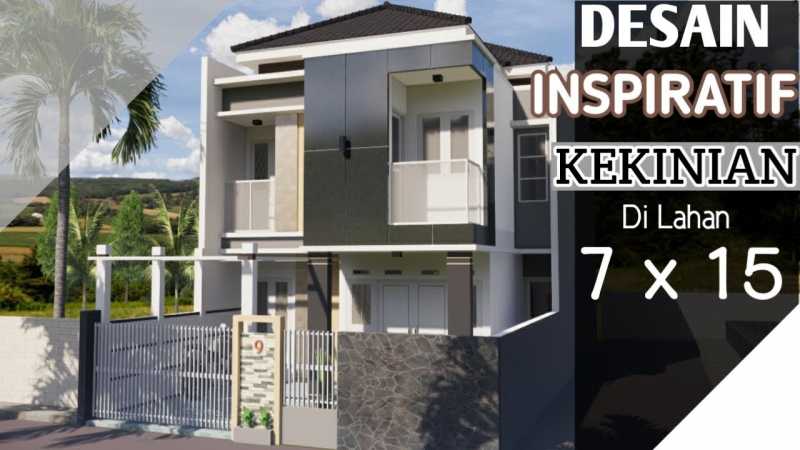 Inspirasi Desain Rumah 7x15
