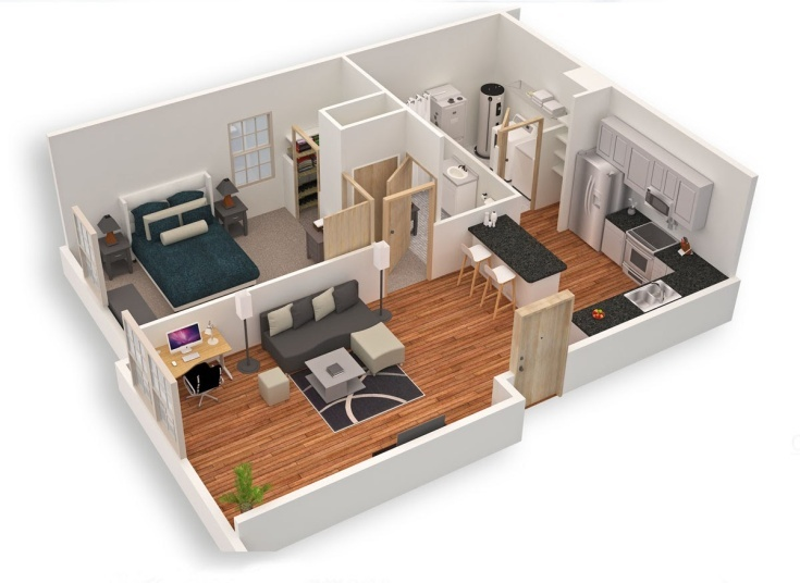 Konsep Desain Rumah 1 Lantai