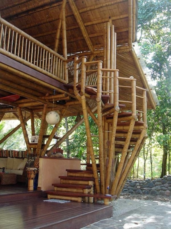 DESAIN RUMAH BAMBU BALI