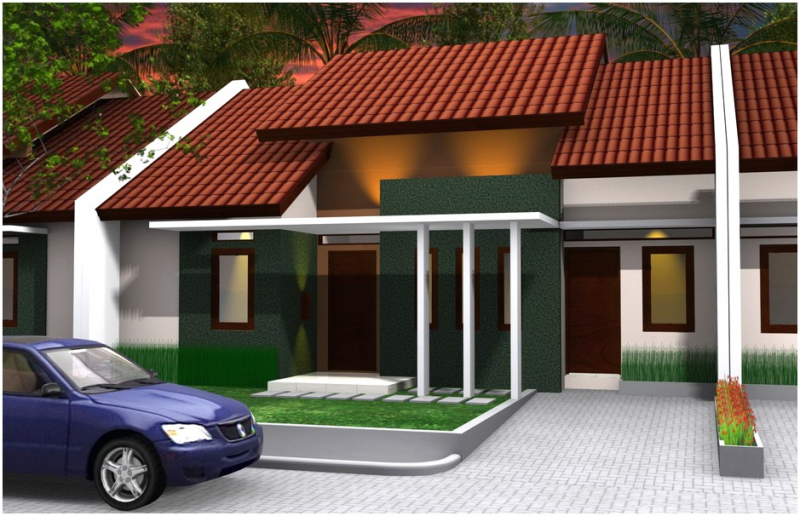 Desain Bentuk Depan Rumah Minimalis