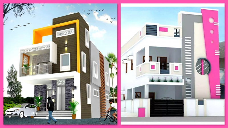 DESAIN RUMAH MINIMALIS 2 LANTAI AUTOCAD