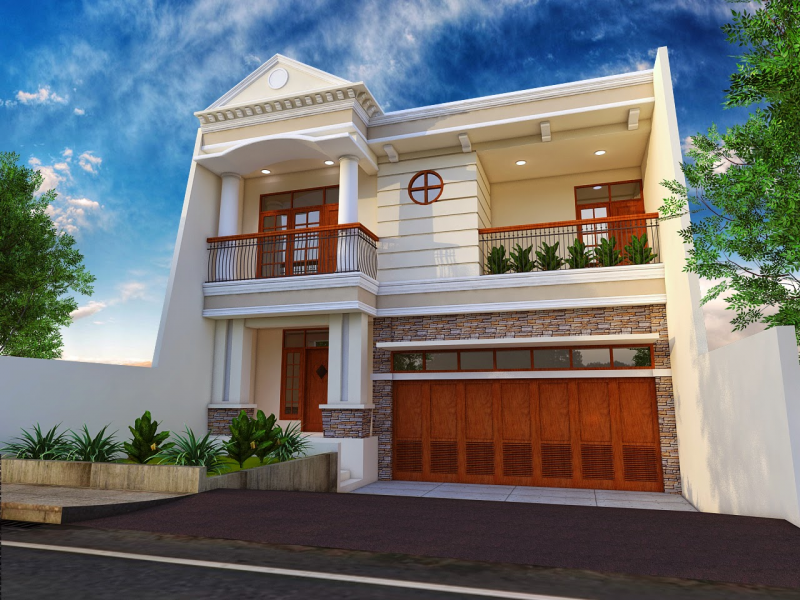 30 Contoh Desain Rumah Bertingkat Minimalis dan Modern Desain id