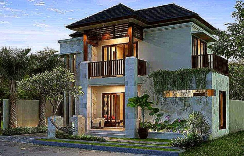 DESAIN RUMAH TINGKAT ALAMI