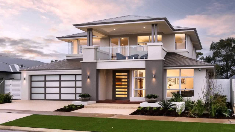 DESAIN RUMAH TINGKAT ARSITEK