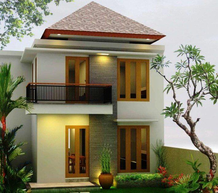 BENTUK RUMAH DUA LANTAI