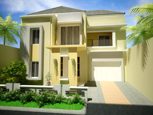 Desain Kamar pada desain rumah dua lantai