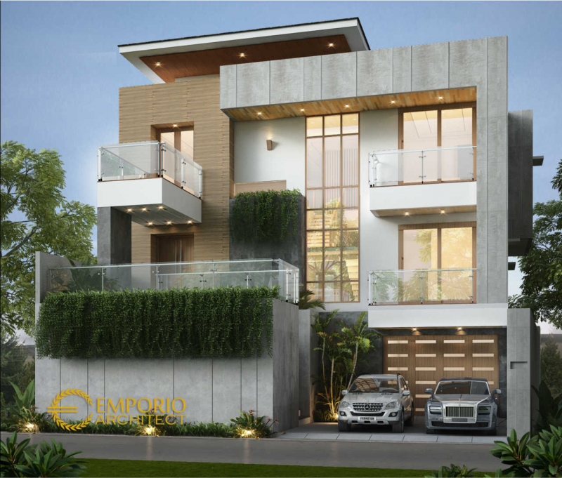 DESAIN RUMAH 2 LANTAI ATAP DI DAK