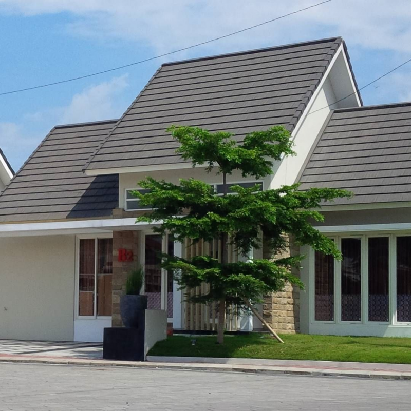 CONTOH DESAIN RUMAH IDAMAN