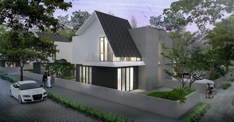 Desain Rumah Idaman Dengan Dua Lantai