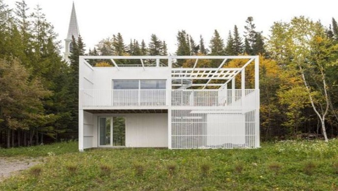 4 Rumah Dengan Bentuk Geometris - Desain id