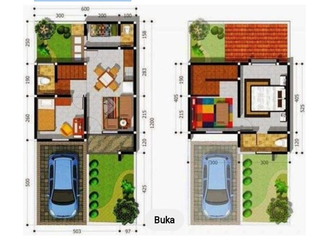 Ruang Tamu Terpisah