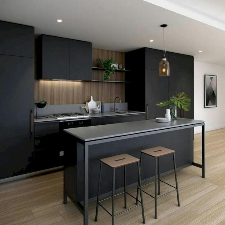 30 Desain Kitchen Set Minimalis untuk Dapur Anda - Desain id