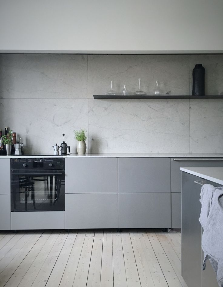 Tampilan sleek kitchen set minimalis yang keren