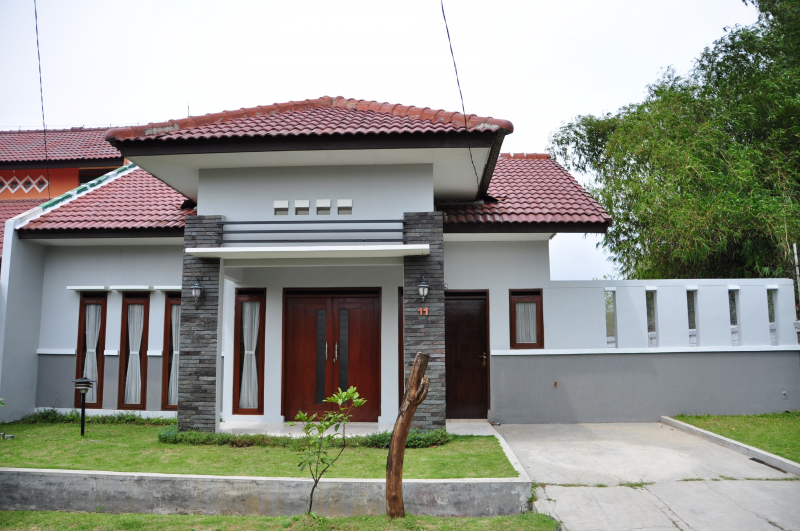 Gambar Desain Rumah 2 Lantai Minimalis Modern dan Elegan