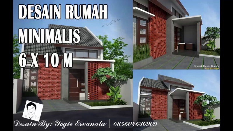 Desain Rumah 60 Meter Alami