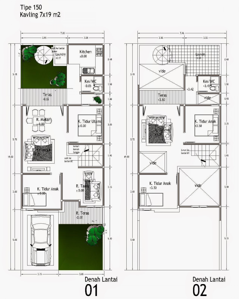 Desain Rumah 60 Meter Minimalis Terbaru