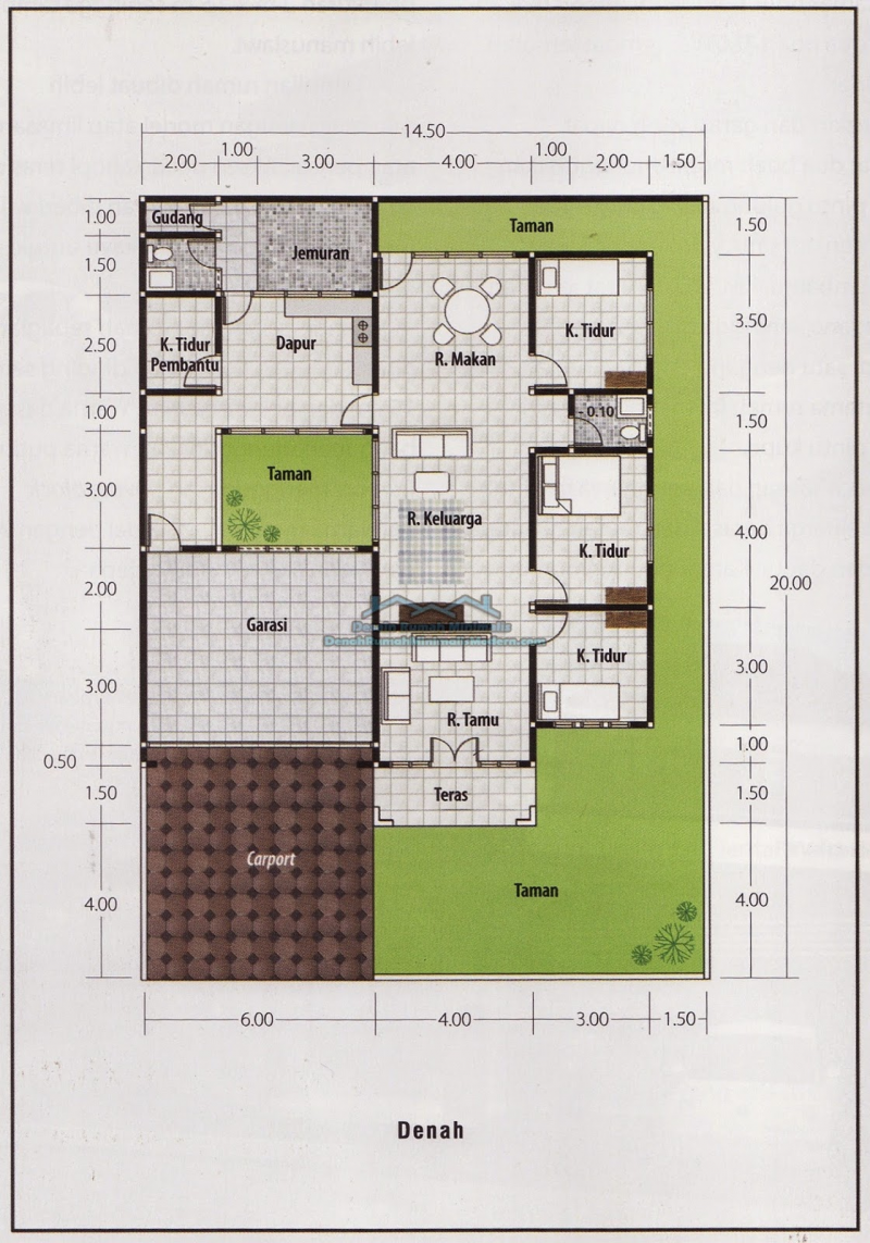 Foto Desain Rumah 60 Meter