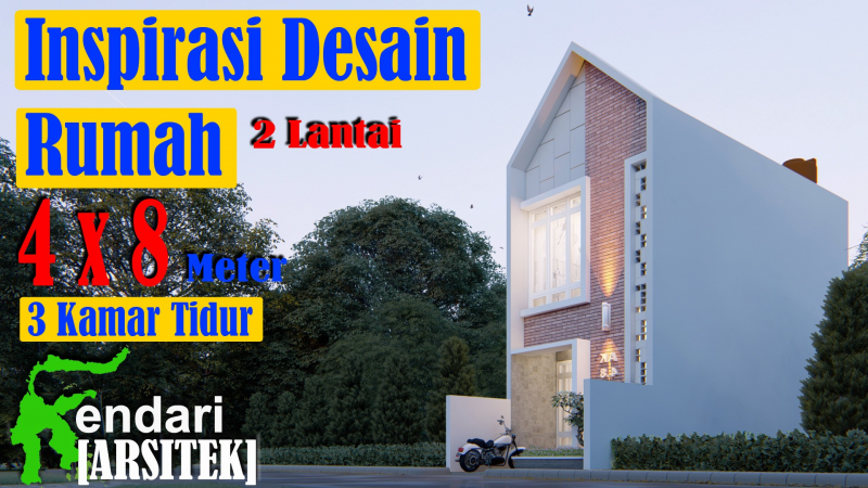 Desain Rumah 4x8 Baru