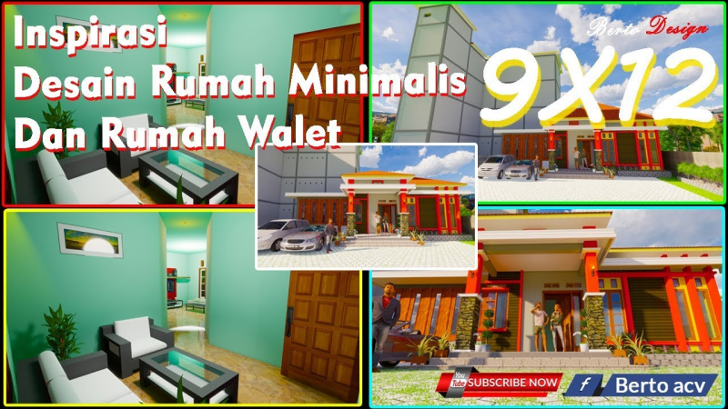 Desain Rumah 4x8 Terkini