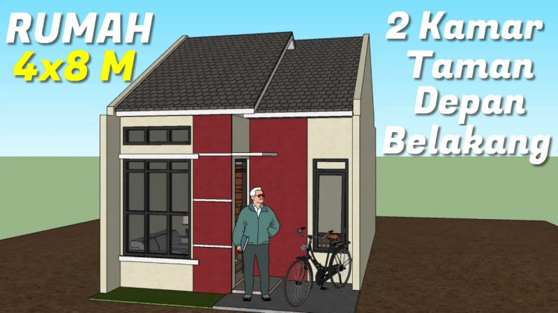Ide Desain Rumah 4x8