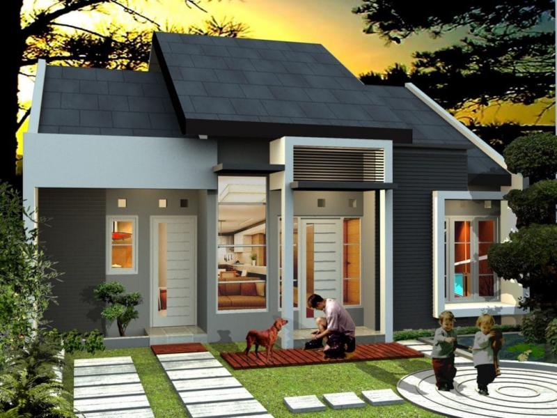 Desain Atap Rumah Minimalis Modern 1 Lantai