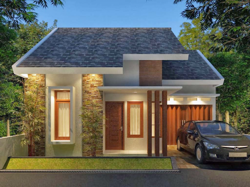 30 Contoh Inspirasi Desain Rumah 9x12 Meter Terbaik Desain id