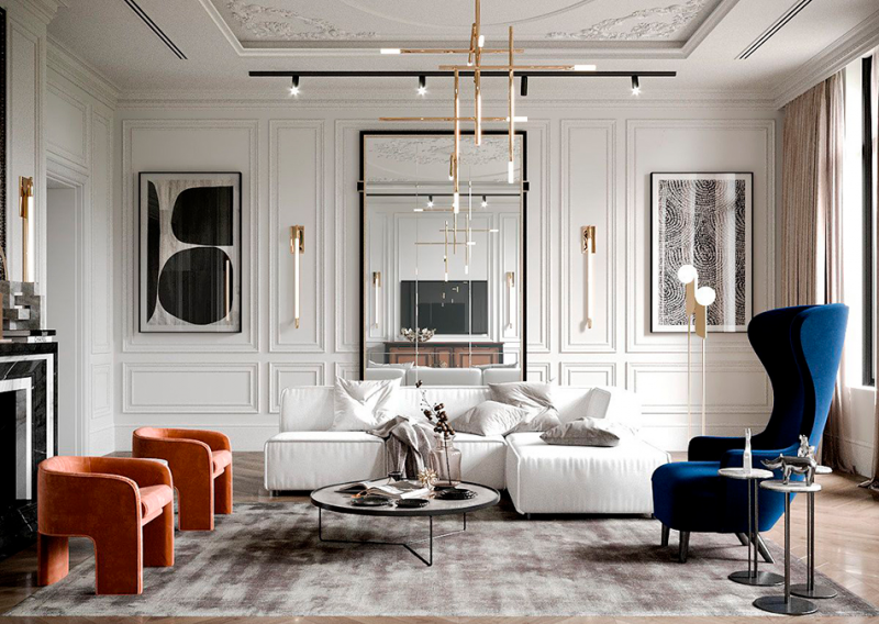 Desain Rumah American Classic Minimalis Renovasi