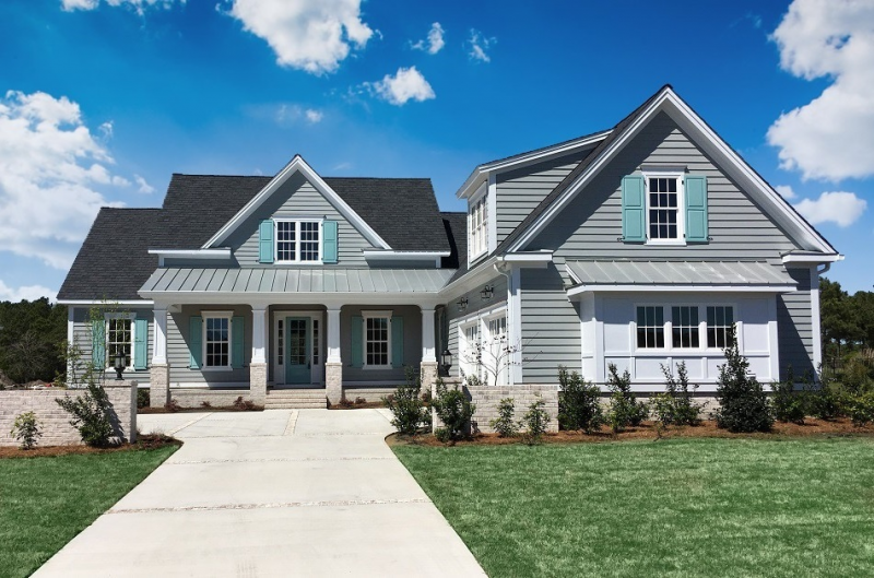 30 Desain Rumah American Classic Minimalis Terbaik - Desain id