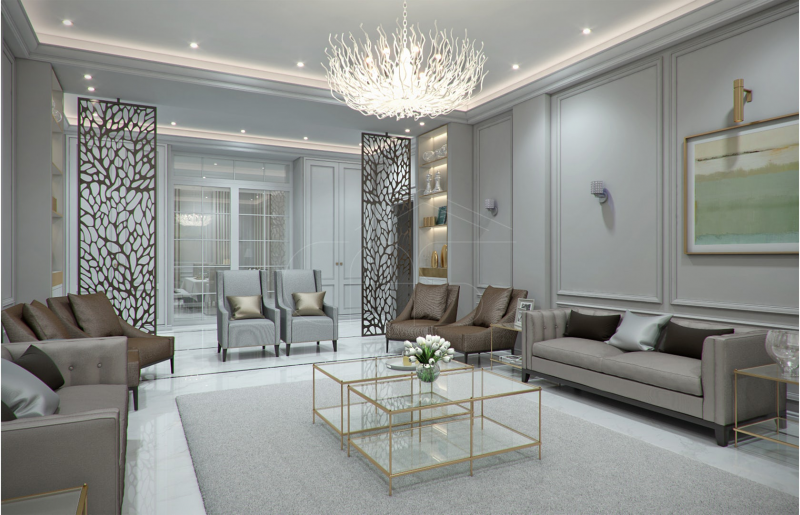 Sketsa Desain Rumah American Classic Minimalis
