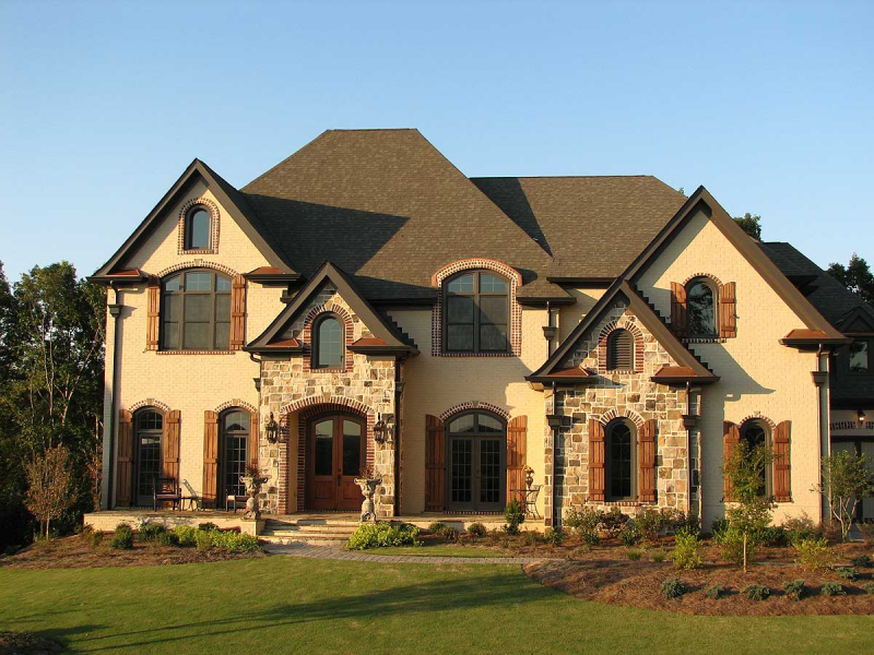 Contoh Gambar Desain Rumah Ala Eropa