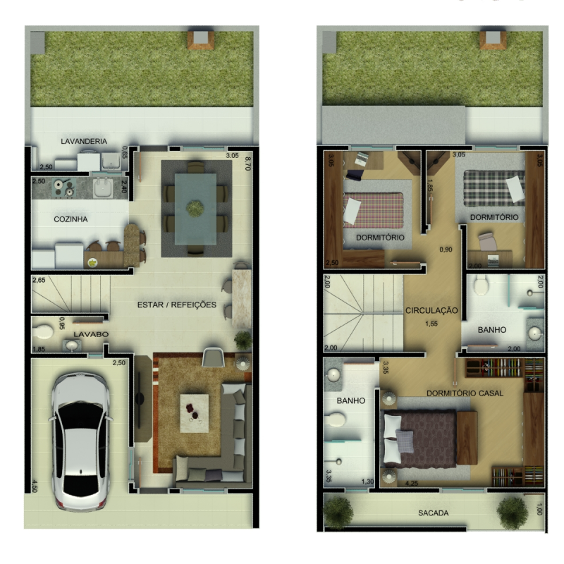 Desain Rumah 6x10 Contoh