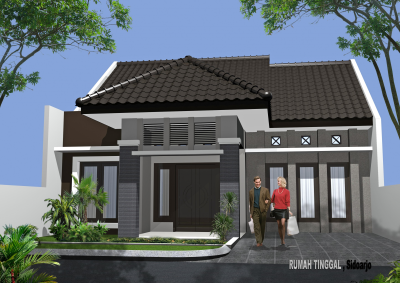 Desain Rumah 6x10 Gambar
