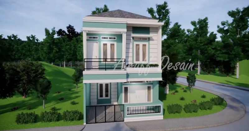 Sketsa Desain Rumah 6x10