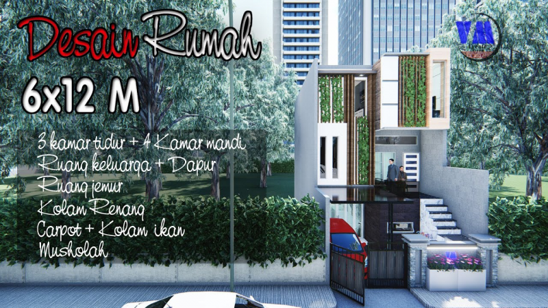 Desain Rumah 6x12 Renovasi